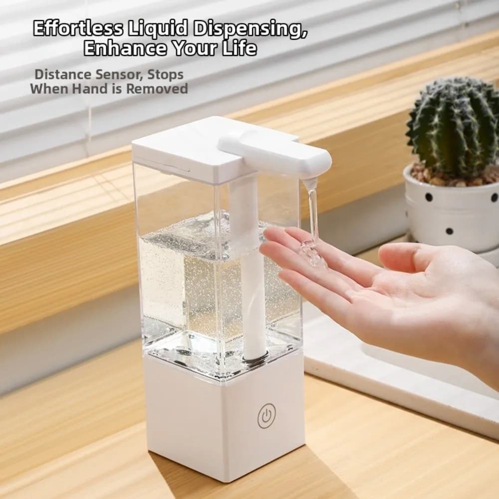 Dispenser Automatico Multifunzione con Sensore, Salvaspazio, Impermeabile, Senza Contatto, Anti-perdita