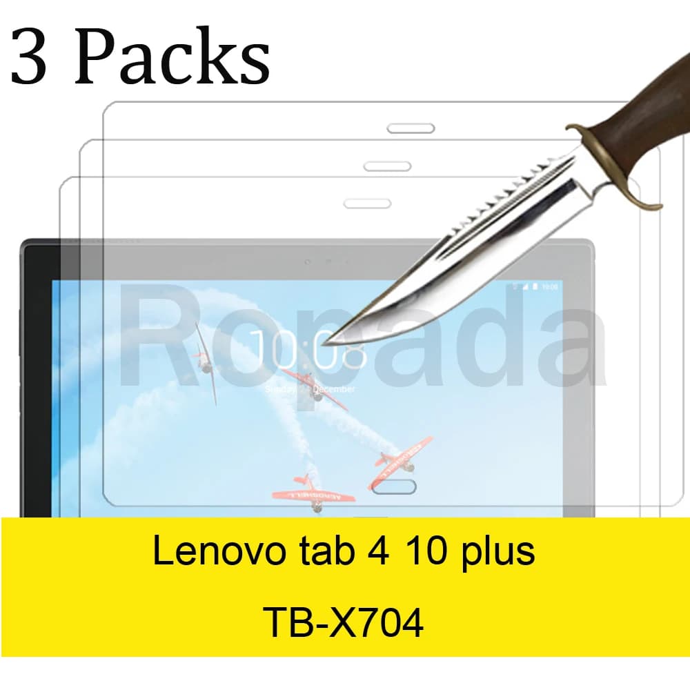 3PCS Glass screen protector for lenovo 4 10/tab 4 10 plus tablet protective film
