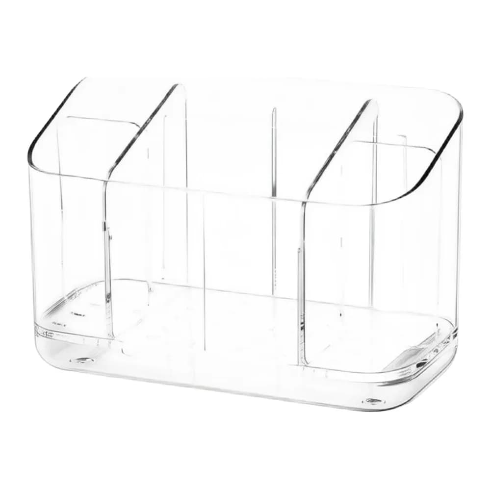 Wall Mounted Toothbrush Holder No Drilling Needed PET Transparent Construction for Electric Toothbrush Storage