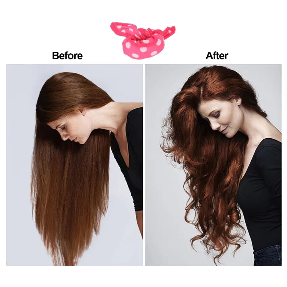 20pcs Folding Design Soft Foam Rollers Soft Flexible No Heat Hair Curlers Heatless Reusable Sleep Hair Rollers For Women
