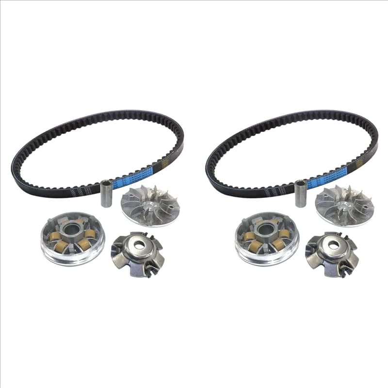 Ac29-2X Motorcycle Engine Clutch Transmission Kit Front Belt For GY6 125Cc 150Cc Scooter Motorcycle ATV GO KART
