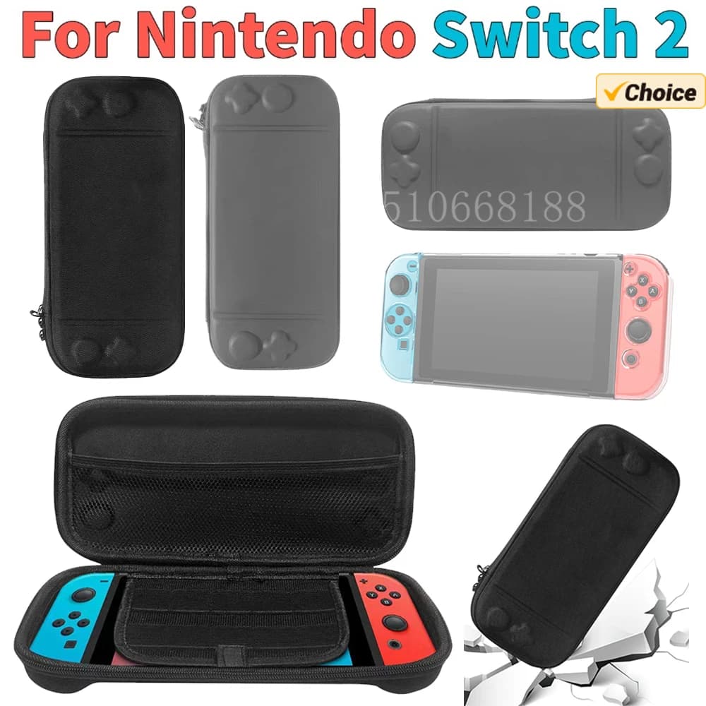 Custodia sottile da viaggio per Switch 2 Accessori per NS2 Custodia protettiva impermeabile per borsa a mano con guscio rigido