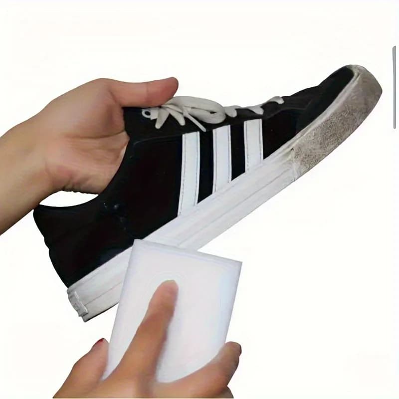 1/2 Spugne Magiche per Pulizia, Spazzola Nano per Lavastoviglie e Scarpe, per Superfici della Cucina, Rimozione Potente delle Macchie, Spazzola per Scarpe