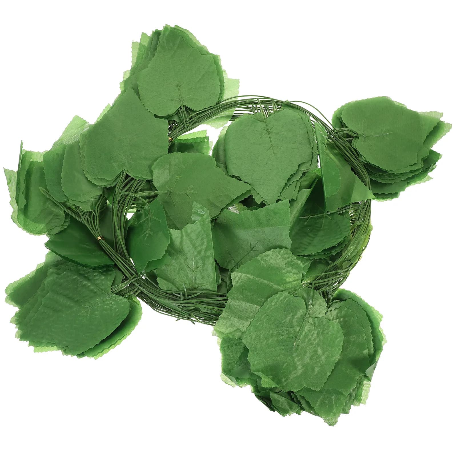 12Pcs Artificial Vine Hanging Foliage Grape Leaf Garland Plants Decor 6.5ft Realistic Silk Wall Decoration for Wedding Home