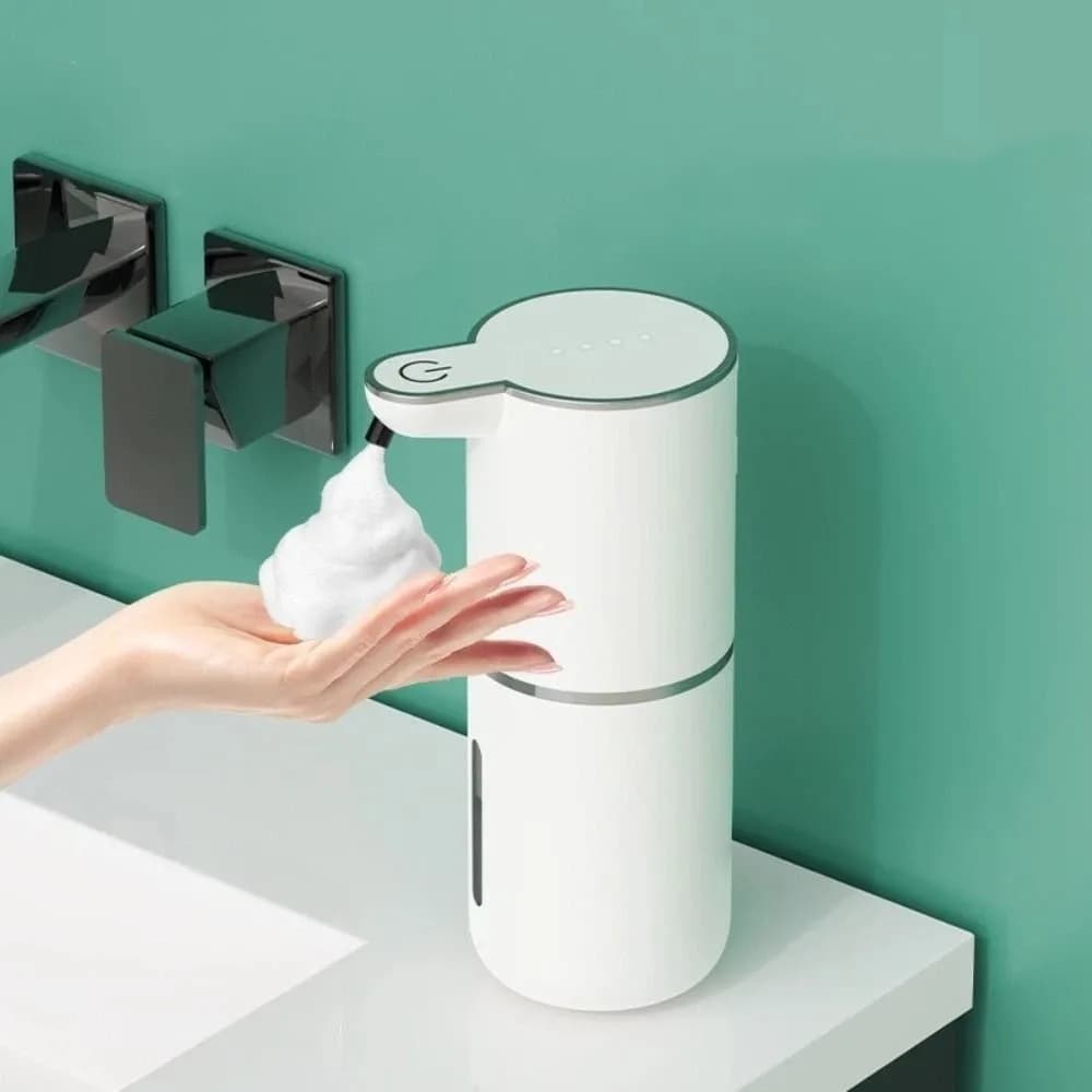 380ML Automatic Liquid Soap Dispenser Wall Mounted Rechargeable Touchless Dispenser Hands-Free Smart Soap Dispenser Bathroom