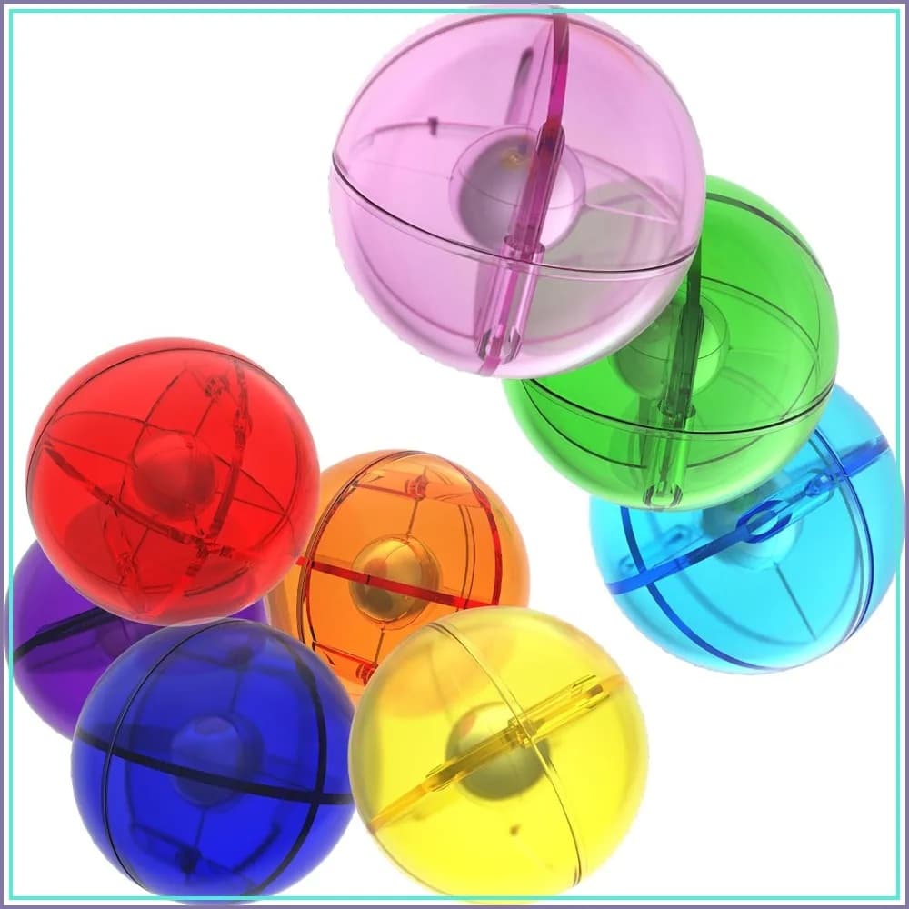 8pc Marbles for Magnetic Block Tiles Marble Run Race Track Maze Construction Toys STEM Learning Kit for 3+