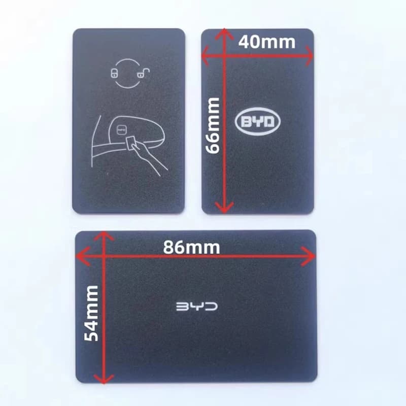 Originale BYD Nfc Chiave Della Carta Dell'automobile per BYD SONG PRO Più Tang DMI DMP ATTO3 EV MAX Qin Han PLUS Dolphin Seal U NFC Chiave Della Carta