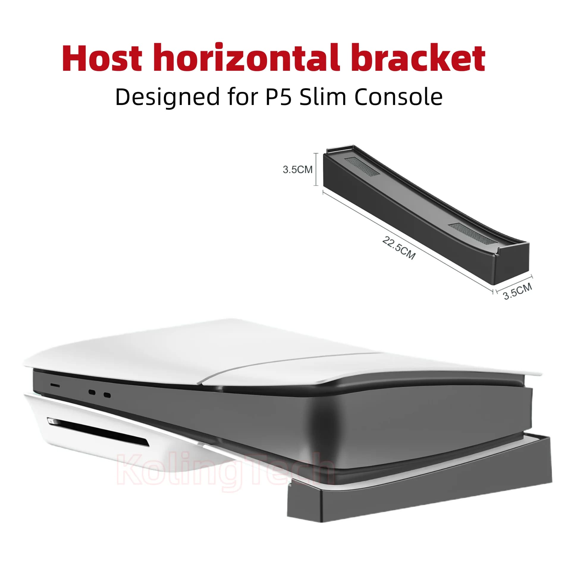 Nuovi accessori da gioco di arrivo per console PS5 Slim/Pro Supporto con staffa orizzontale per console Playstation 5 Slim/Pro