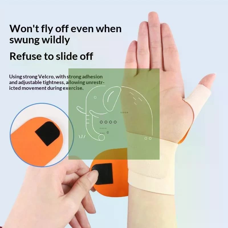 Wrist Brace With Thumb Support Flexible Wrist Support For Arthritis Relieve Finger Pain Patients