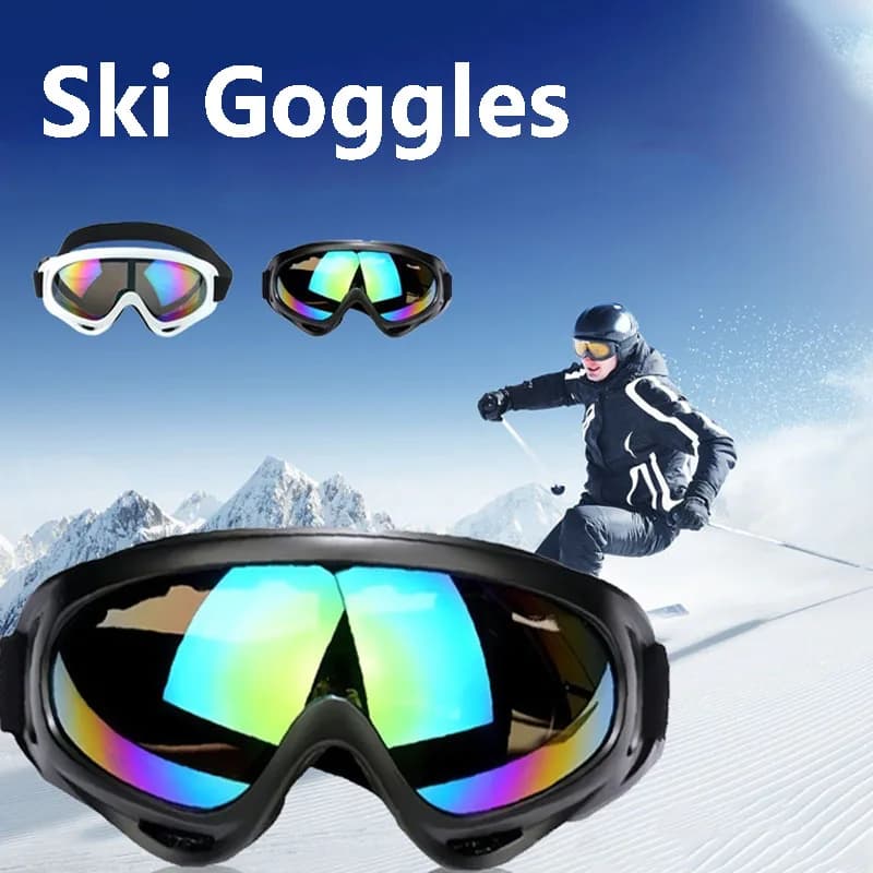Anti-Fog Ski Goggles UV Protection Snow Snowboard Glasses Snowmobile Eyewear Outdoor Sport Ski Googles Winter Sports Accessories