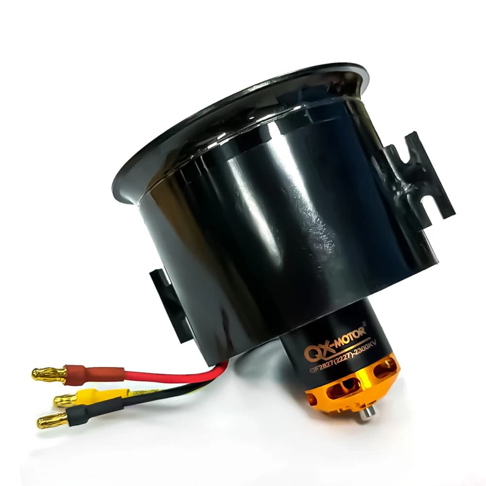 QX-MOTOR Ventola intubata EDF da 70 mm con motore brushless QF3027 QF2822 QF2827 per parti ad ala fissa per elicottero multirotore RC