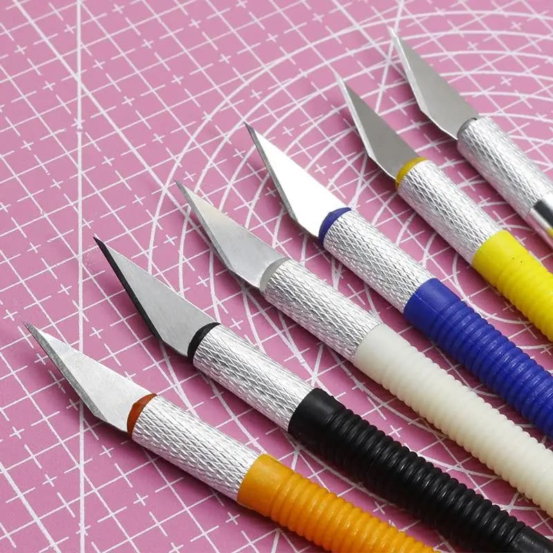 1pc Cutter Knife Art Utility Knife Pen Sword Cut Stickers Scrapbooking strumento di taglio conto manuale spada materiale scolastico artigianato fai da te