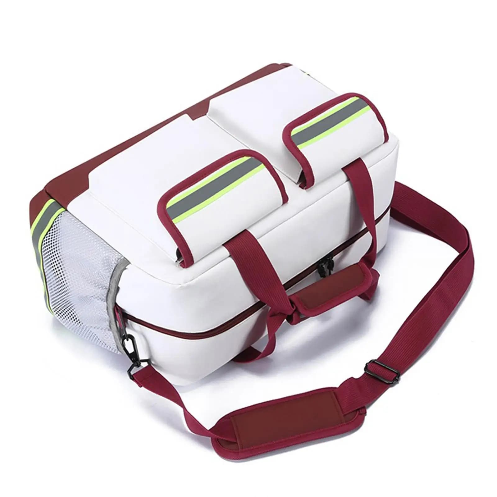 First Aid Bag Empty Water Resistant Lightweight First Responder Bag Emergency Kit Case Large Capacity for Family Camping Hiking