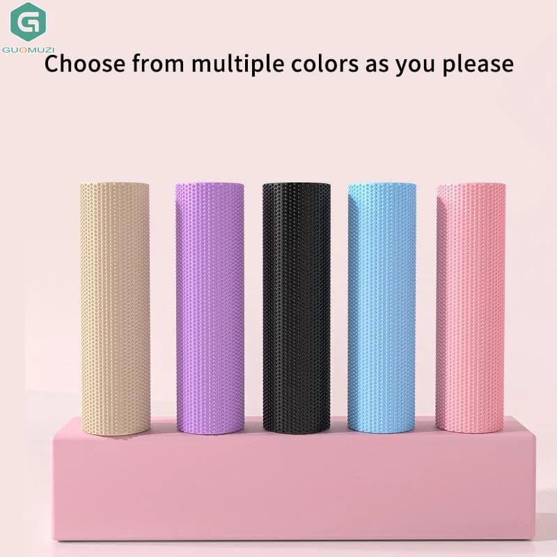 1PC EVA Yoga Foam Roller EVA High Density Yoga Columnor Pilates Foam Roller Exercise Back Massage Roller Home Fitness Equipment