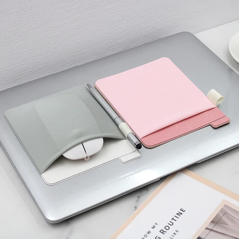 Custodia Adesiva Esterna per Laptop, Mouse, Disco Rigido Digitale, Borsa Portaoggetti, Tasca Hot