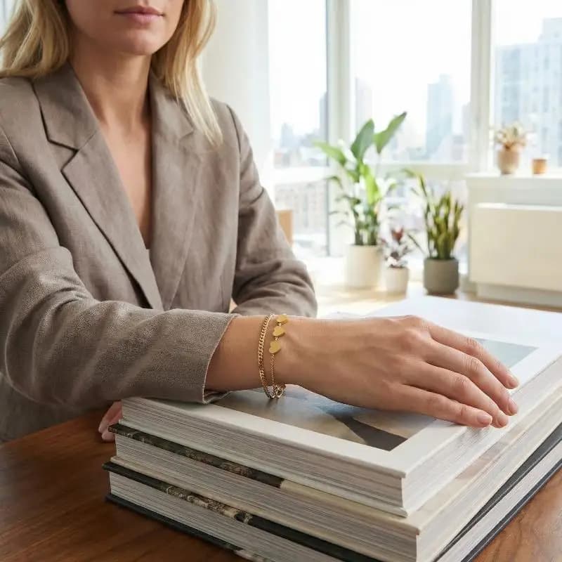 Titanium Steel Bracelet Fashionable Bracelet Jewelry High-End Feel For Women