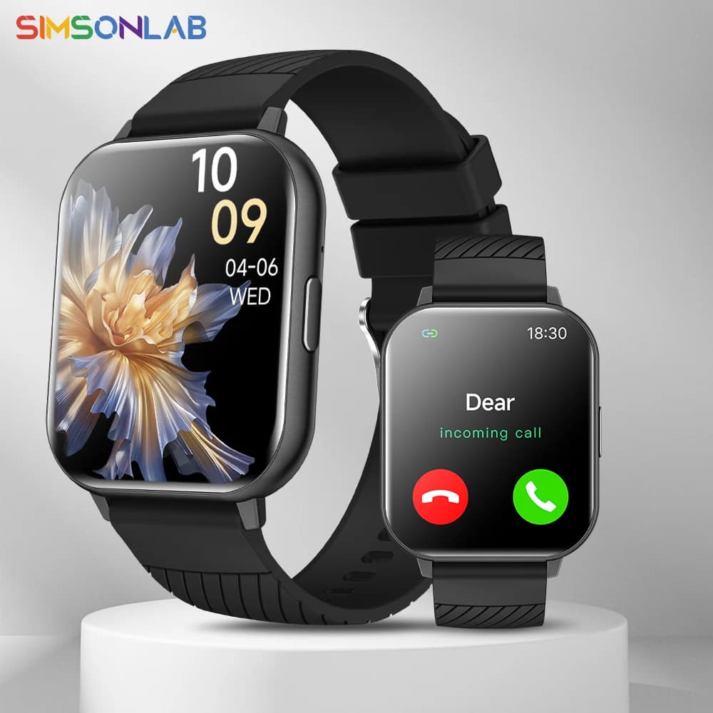 Nuovo Smartwatch 2026 con Schermo HD da 1,83'', Chiamate Bluetooth, Monitoraggio del Sonno, Orologio Sportivo per Uomo e Donna
