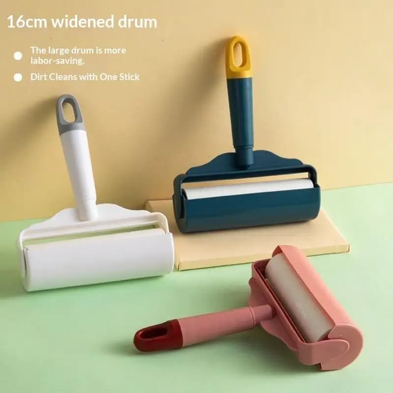 Tearable Roll Sticky Lint Roller Brush 1Pc Practical Household Tool For Pet Hair Clothes Dust Surface Cleaning
