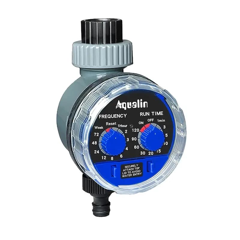 Garden Watering Timer Ball Valve / Solenoid Irrigation Controller Home Waterproof Garden Automatic Hose Sprinkler Timer