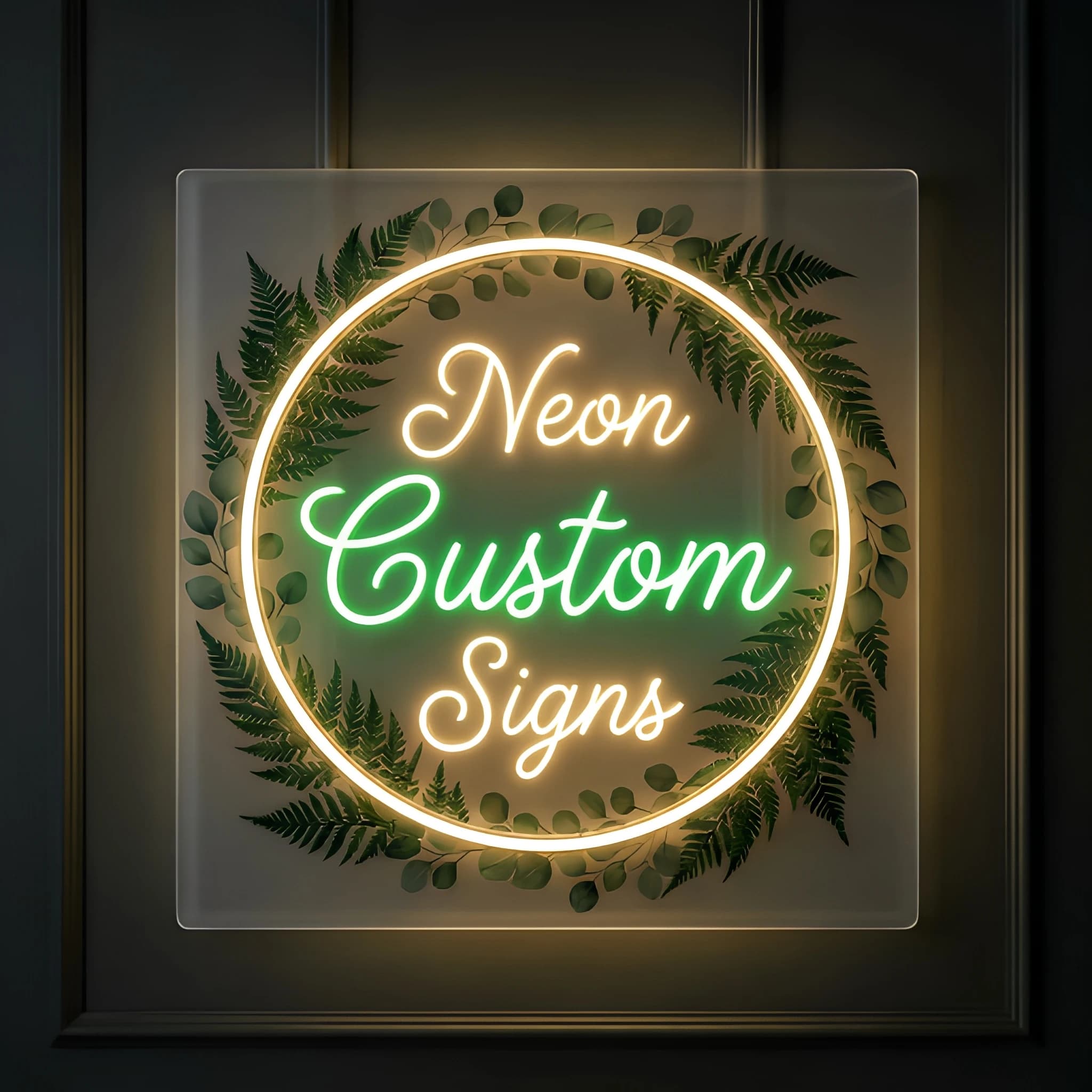 Insegna al Neon Personalizzata per Aziende, Logo LED, Cartello Pubblicitario 3D in Acrilico per Negozi, Ristoranti, Saloni, Bar e Pareti