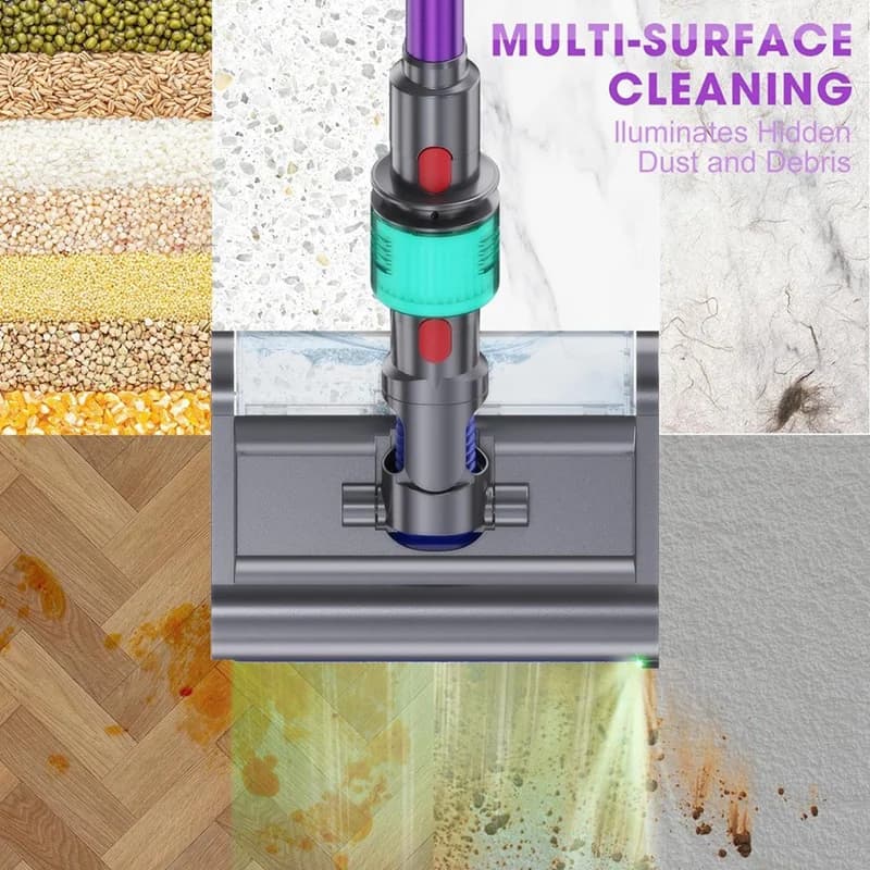 Best A04R Brush Head for Dyson V7 V8 V10 V11 V15 Vacuum Cleaner, Electric Floor Mop with Clean and Dirty Water Tank for Carpets