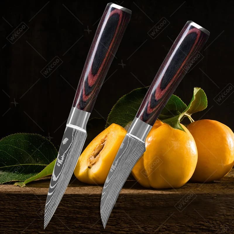 Coltelli da cucina professionali in acciaio inossidabile, coltello per sbucciare la frutta, coltello per disossare la carne, coltello per disossare, coltelli da cucina per sfilettare