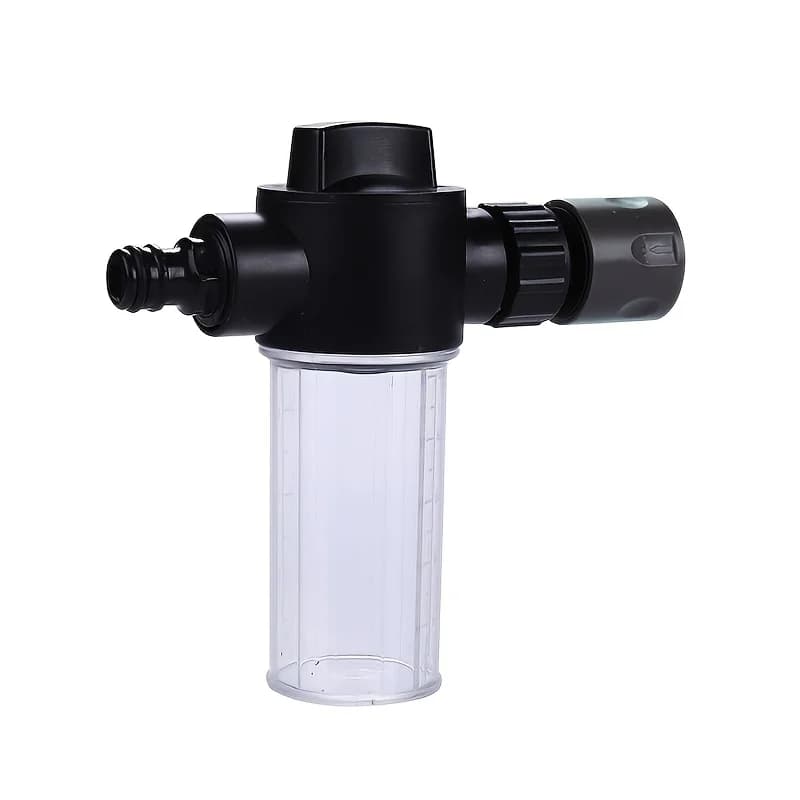 Pistola ad acqua multifunzione per autolavaggio domestico, lancia schiuma da 100 ml, ugello per lavaggio auto, pistola a getto d'acqua