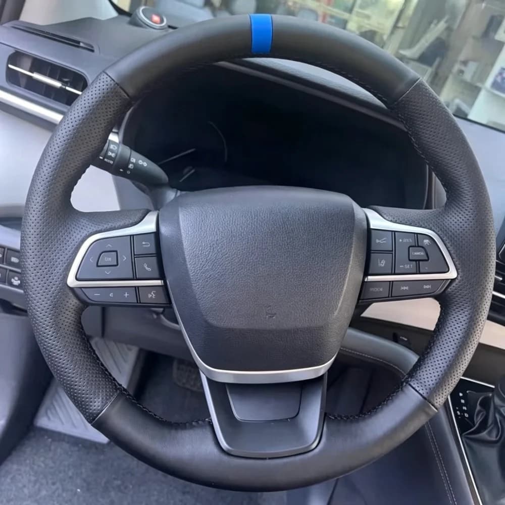 Coprivolante per auto fai da te in microfibra con ventilazione, compatibile con Toyota Sienna 2021-2023 e Highlander 2020-2022 - Accessori auto