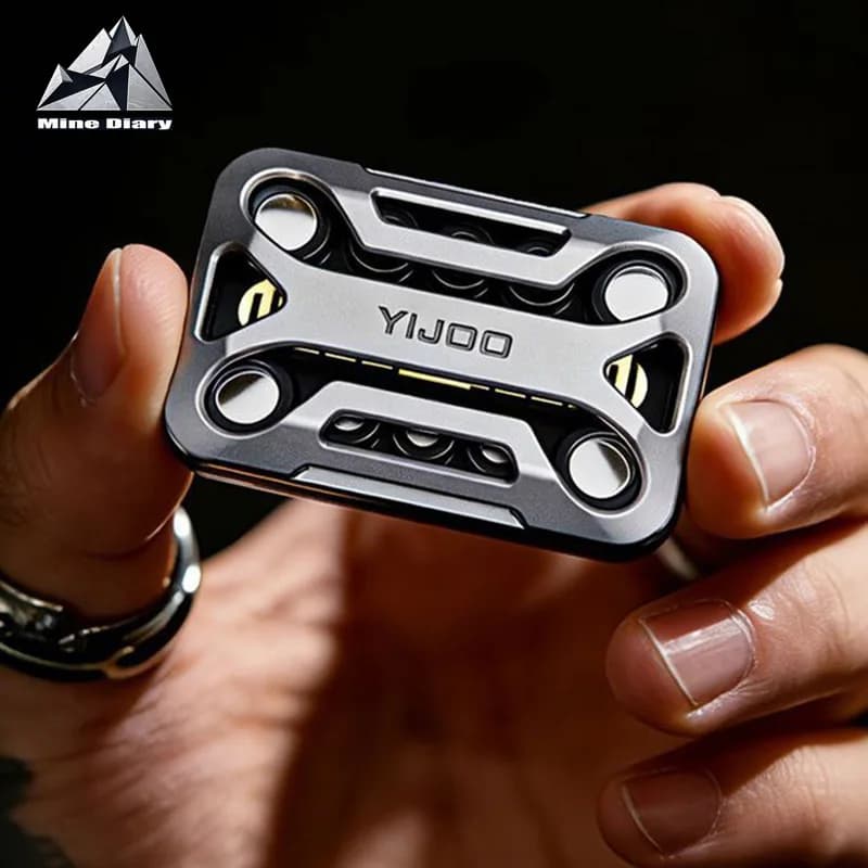 Magnetism Unlimited Push Tuning Fork EDC Fidget Slider Elegante Antistress Giocattolo per il Rilassamento in Ufficio Idea Regalo