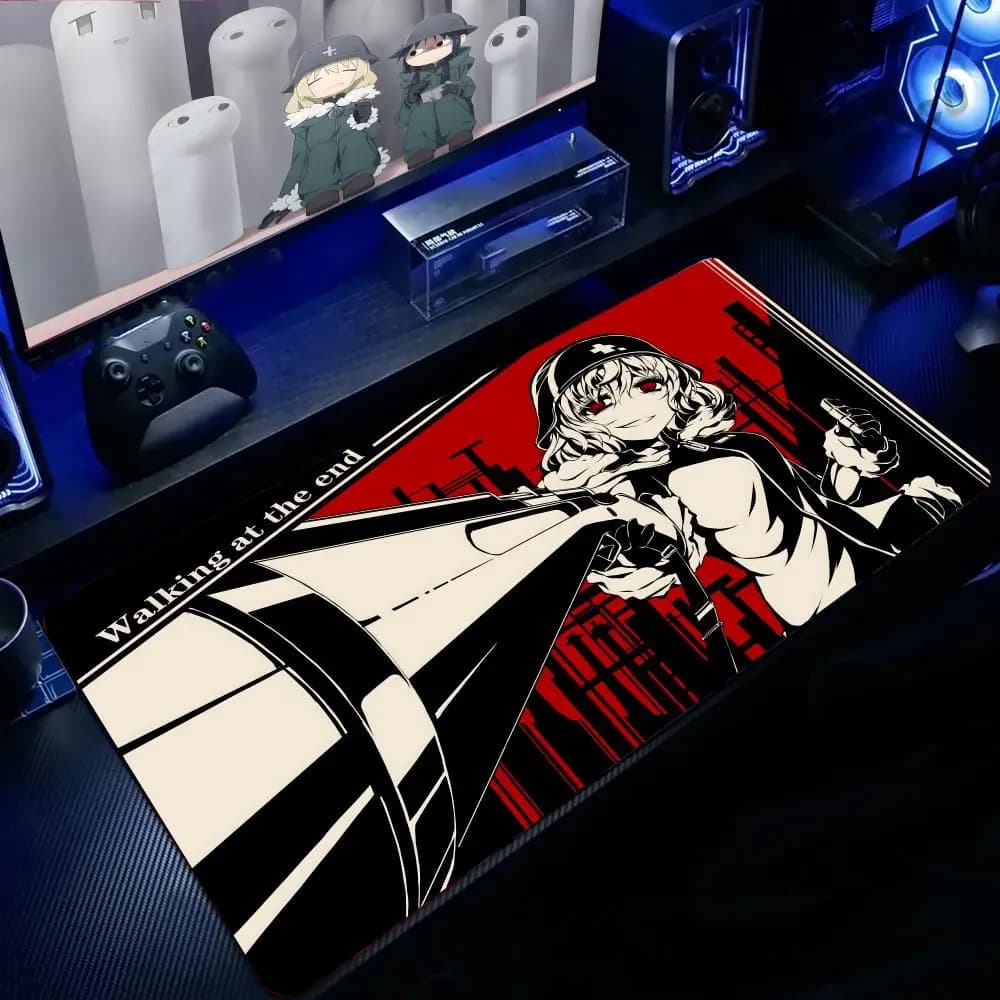 G-girls' Last Tour Soul Mouse Mat, Large Play Mouse Mat, Keyboard Mat and Computer Desk with Reinforced Edges
