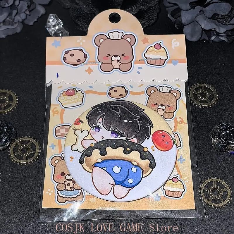 Game Love and Deepspace Donut Swimming Ring Xavier Sylus Zayne Caleb, Costume Accessories