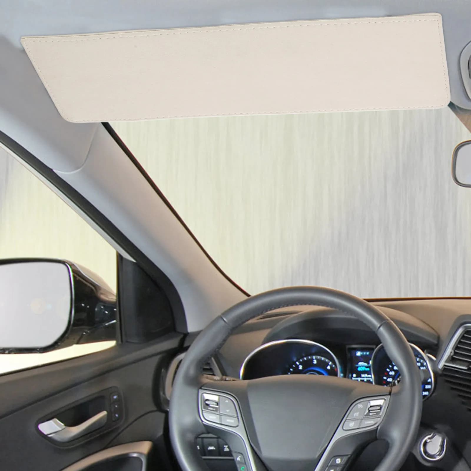 Estensione Parasole per Auto con Pannello Anti-UV e Antiabbagliamento per Parabrezza, Adatta a SUV e Camion