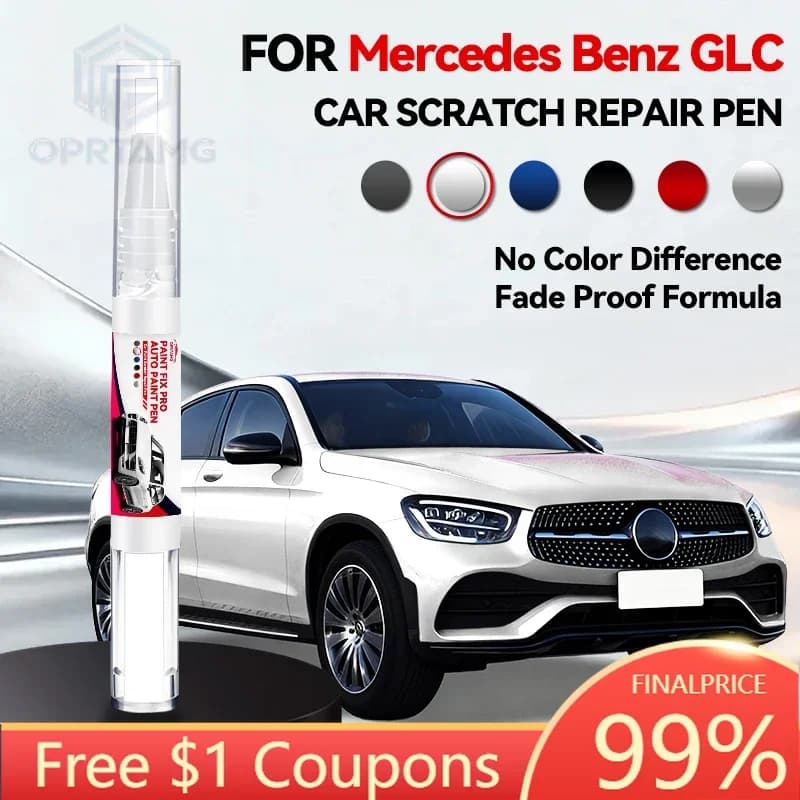 Purpose Vehicle For Mercedes Benz GLC 2015-2025 X253 C253 X254 C254 Paint Repair Pen Touch Up Scratch Remover DIY Auto Accessori