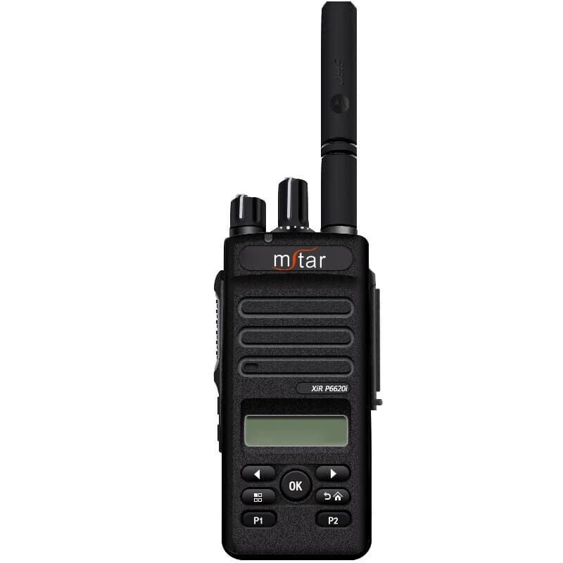 XIR P6620i Walkie Talkie portatile per uso commerciale digitale e analogico ad alta potenza