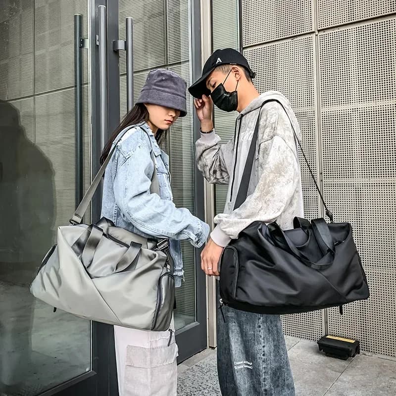 Wet and Dry Fitness Bag Gym Bags for Men Women Travel Bag for Training Yoga Mat Sac De Sport Daily adjustable shoulder bag