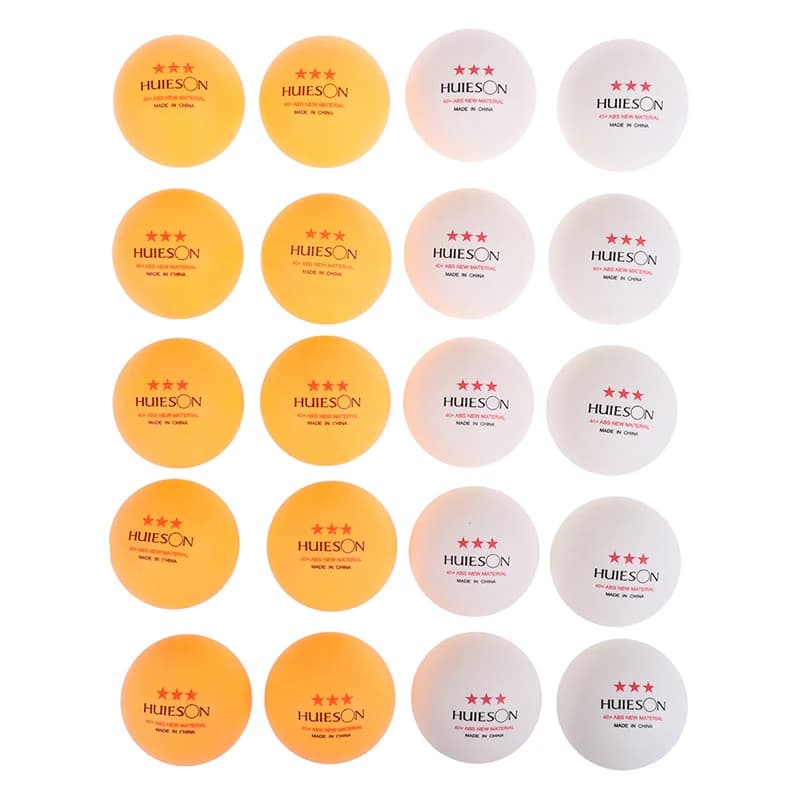 Pallina da Ping Pong 10 pezzi 40 + mm diametro 2.8g 3 stelle palline da Ping Pong in plastica ABS