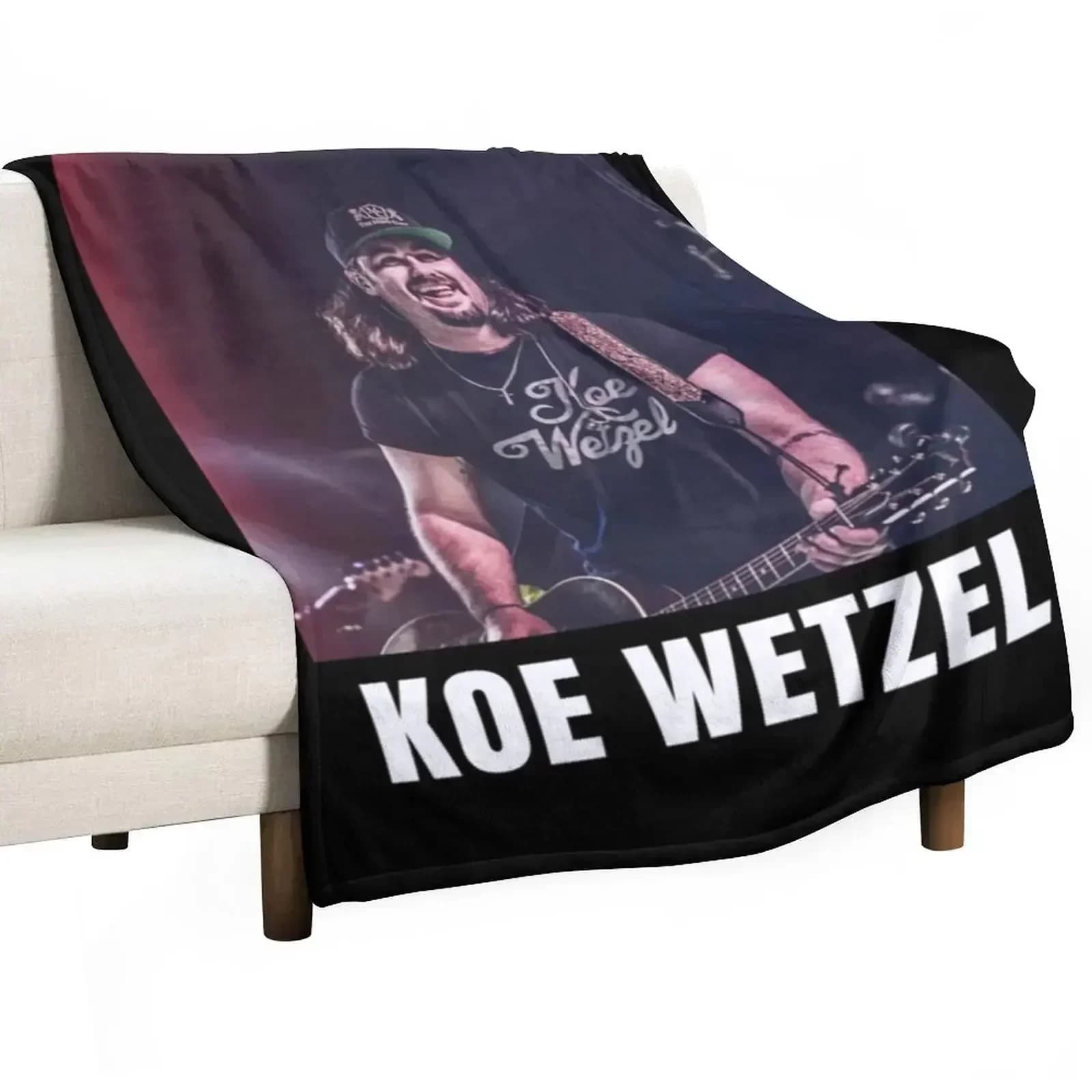 Koe Wetzel Throw Blanket Soft Plush Plaid Thermals For Travel Giant Sofa Baby Personalized Gift Sleeping Bag Blankets