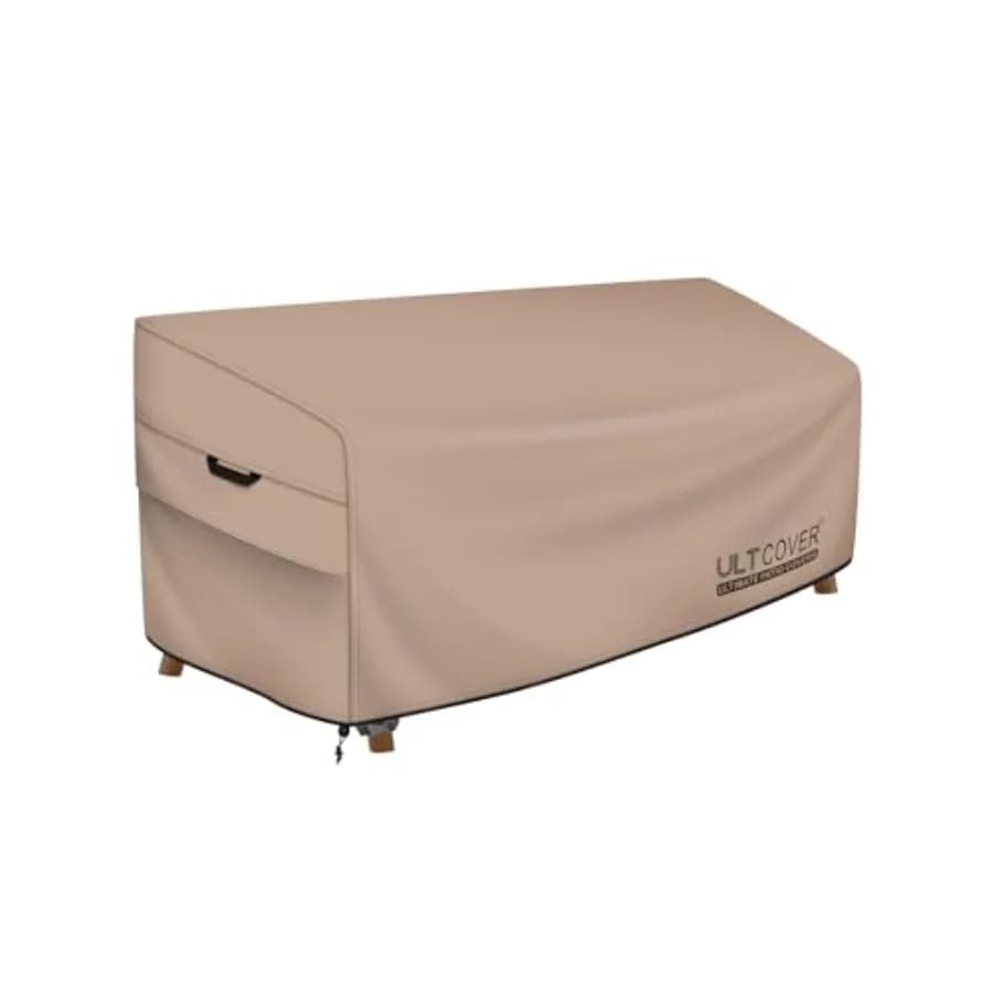 Copertura Impermeabile per Divano da Esterno - Coperture Resistenti per Panche da Giardino 58L x 28P x 35A pollici