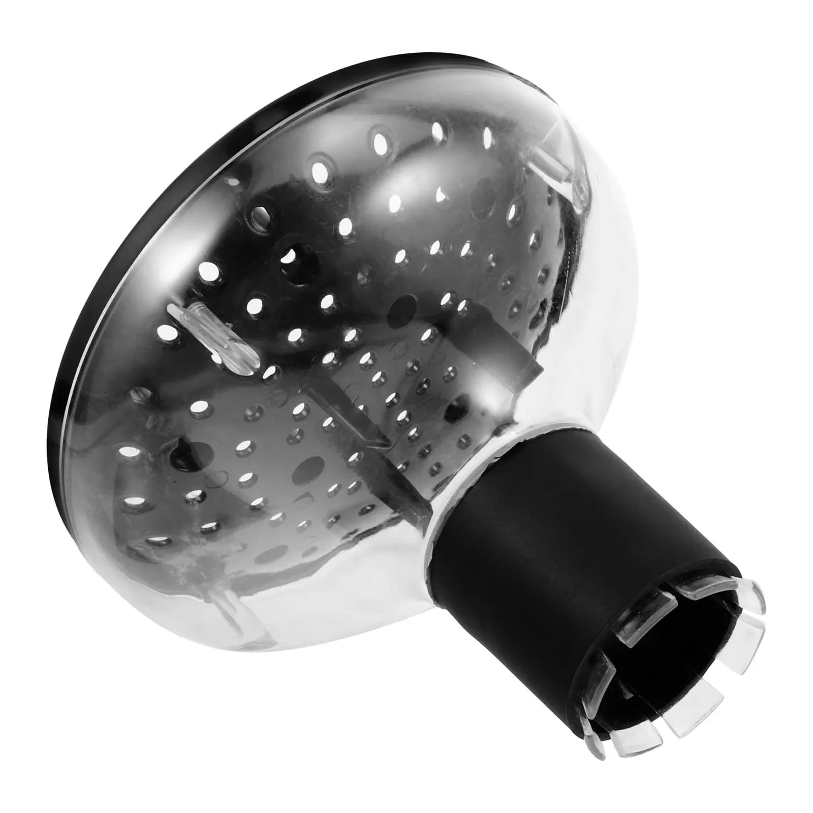 Diffusore per asciugacapelli universale per capelli ricci e mossi, adatto per uso domestico e professionale, in materiale PC resistente, leggero e portatile.