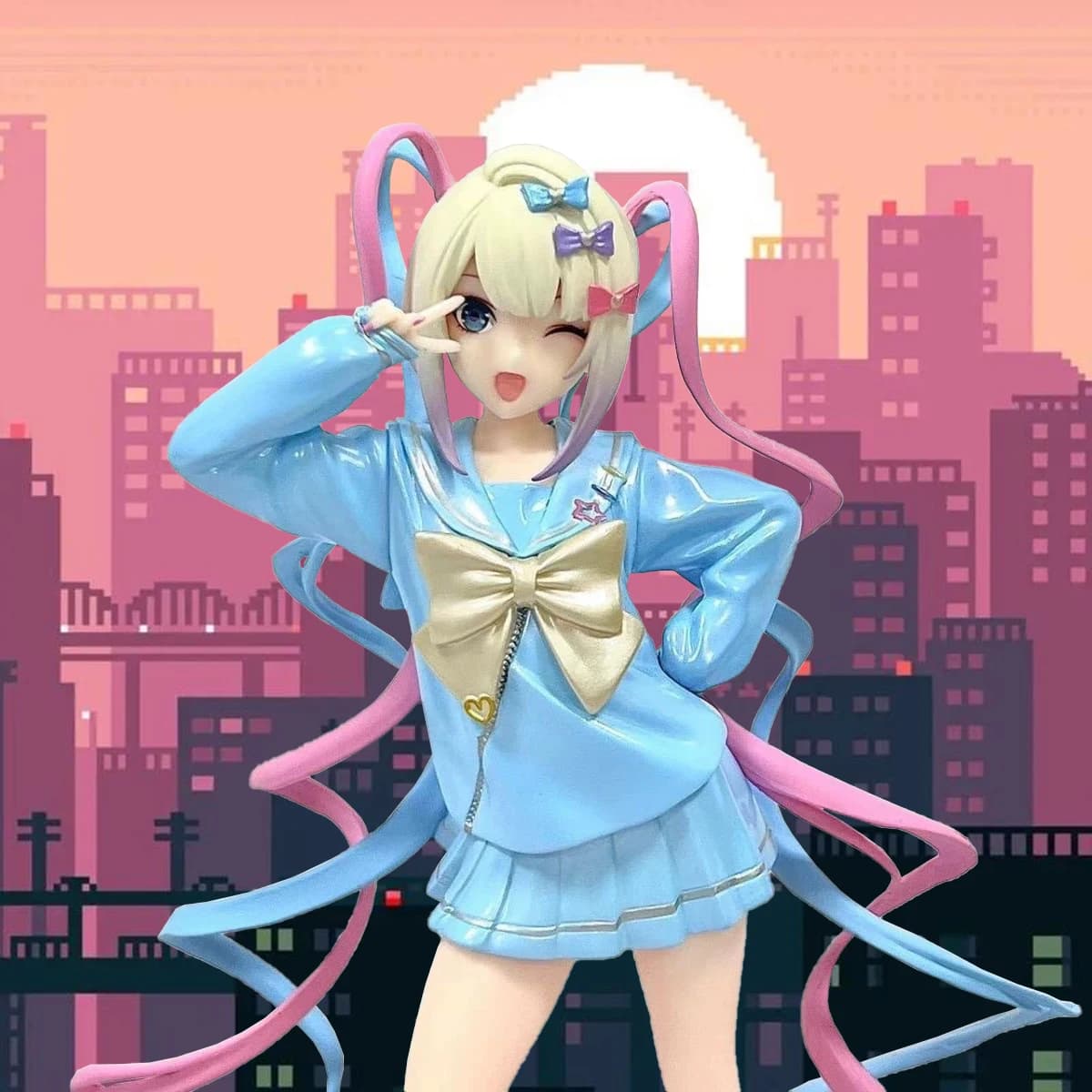 Figura Anime Needy Girl Overdose 20cm, Action Figure Pop Up Parade KAngel, Modellino da Collezione in PVC, Ornamenti e Giocattoli