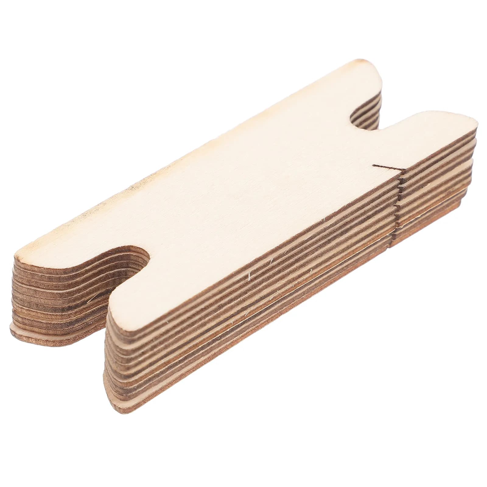 10Pcs Wood Weaving Shuttle Sticks Multifunctional DIY Handmade Weaving Tools for Scarf Tapestry Loom Belt Projects