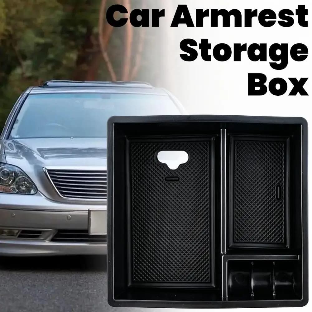 Organizer per bracciolo centrale auto, compatibile con Toyota Hilux 2004-2014, accessori per modifiche interne