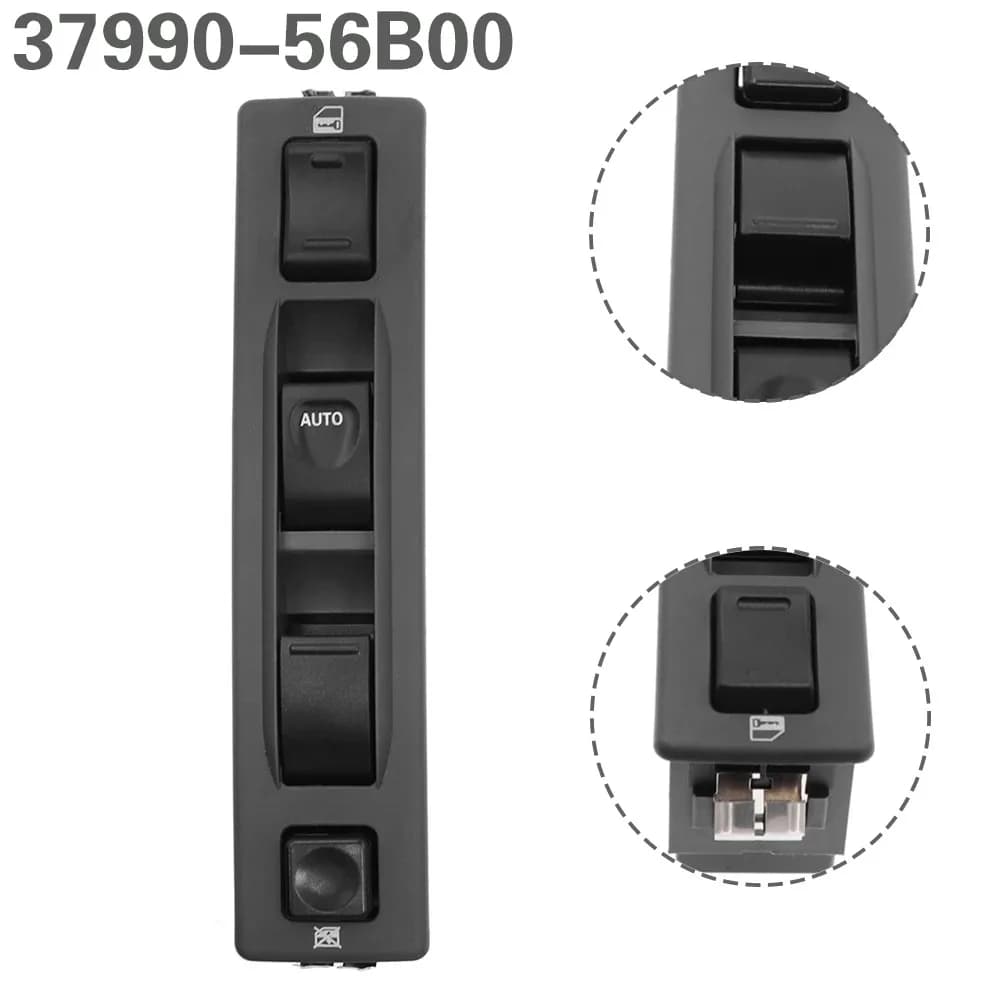 37990-56B00 Interruttore pulsante di controllo principale alzacristallo elettrico elettronico per Suzuki Sidekick 1992-1998 per Geo Tracker Vitara 3799056B00