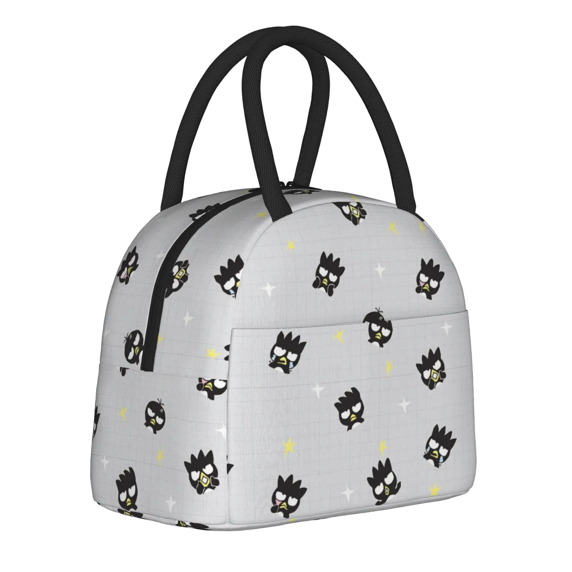 Borsa termica per il pranzo Cartoon Badtz Maru, borsa termica riutilizzabile, contenitore per il pranzo, borsa portatile per il pranzo, borse per la conservazione degli alimenti, College
