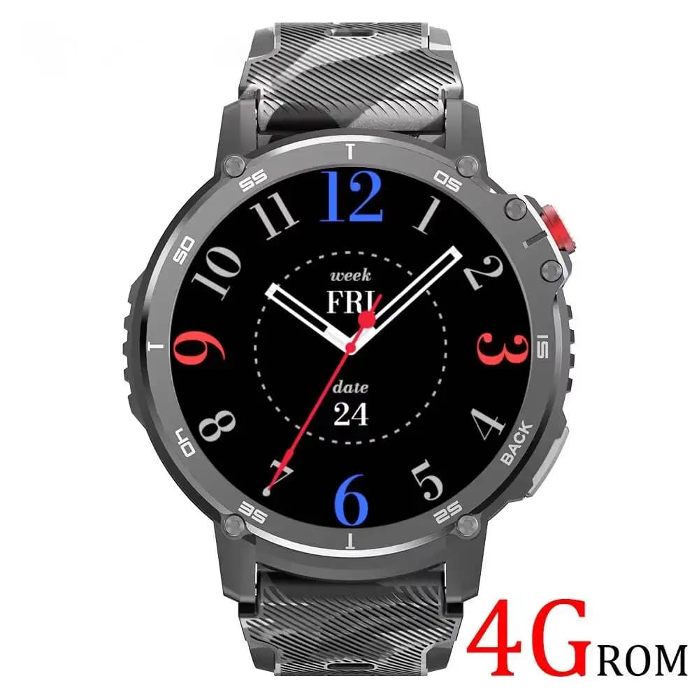 LEADOYS-C22 Smart Watch for Men, 4G ROM, BT Call, 400mAh, 24 Sports Modes, IP68 Waterproof, 1.6 Inch,