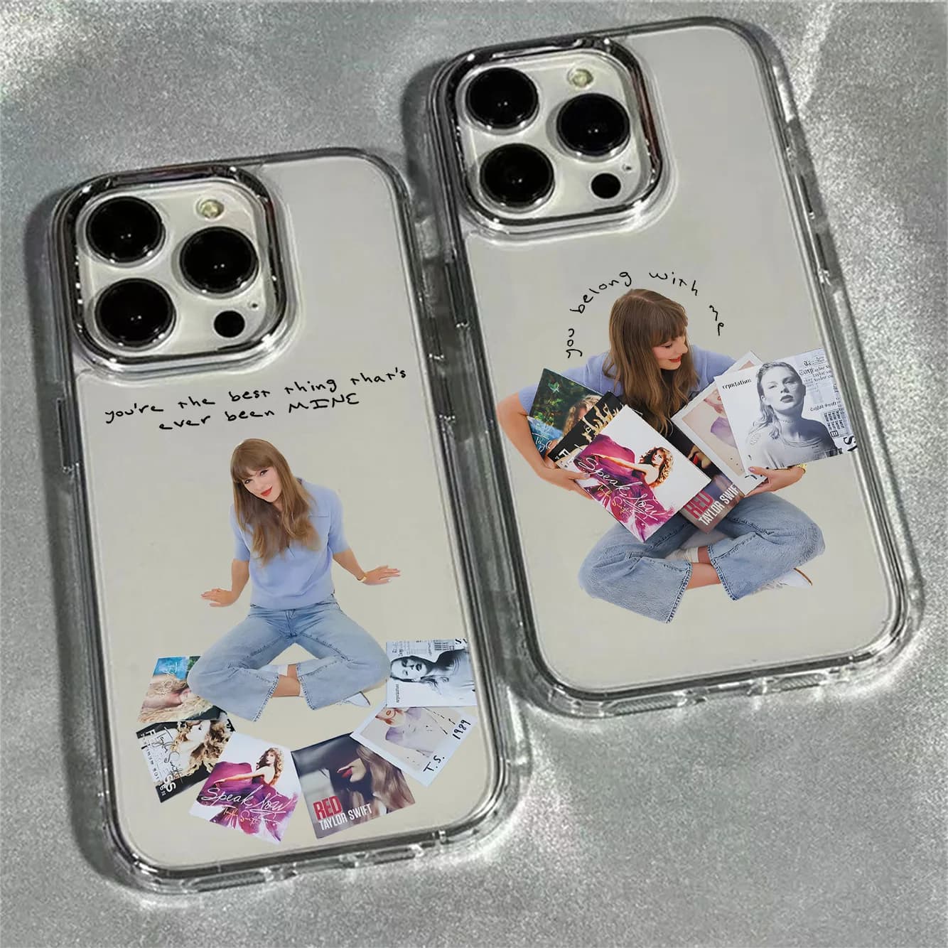 S-Swift Singer T-Taylor Phone Case For iPhone 17 16e 16 15 14 13 12 11 mini Pro Max X XR XSMAX 8 7 Air Plus Transparent Cover