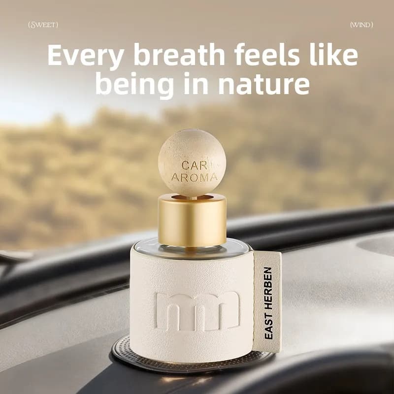 Deodorant for Car Portable with Essential Oils, Light and Durable Perfume, CZ012 Ornament, Gift Bottle