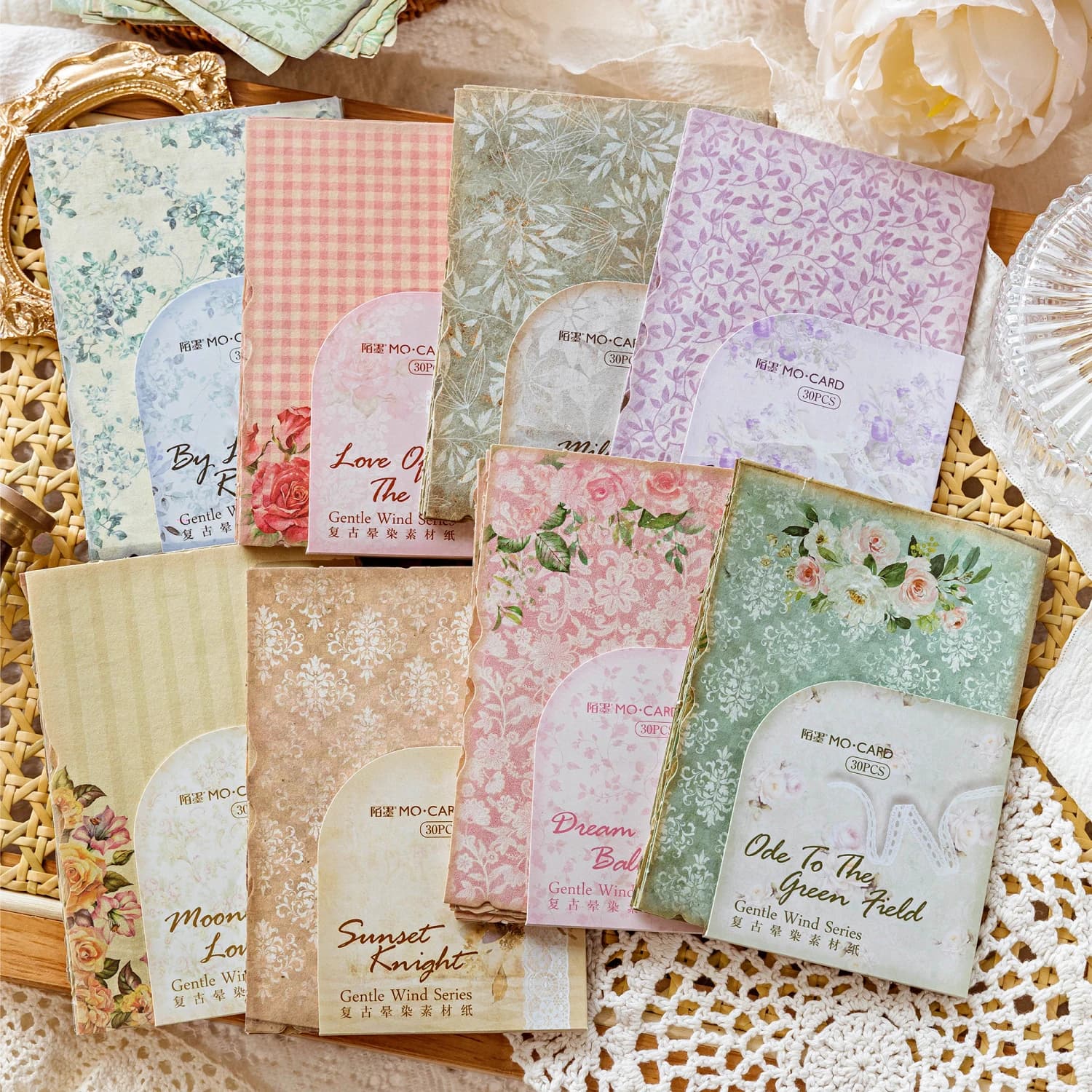 30 fogli diario Vintage forniture per Scrapbooking etichette materiali carta per diario quaderno Planner forniture artigianali fatte a mano