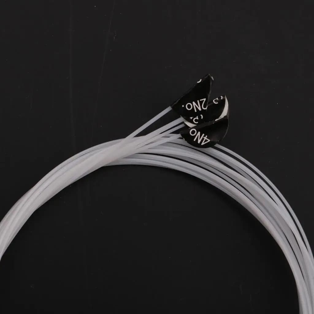 Set di Corde per Ukulele in Nylon Bianco, Parti di Ricambio per Ukulele a 4 Corde, Sostituzione Rapida