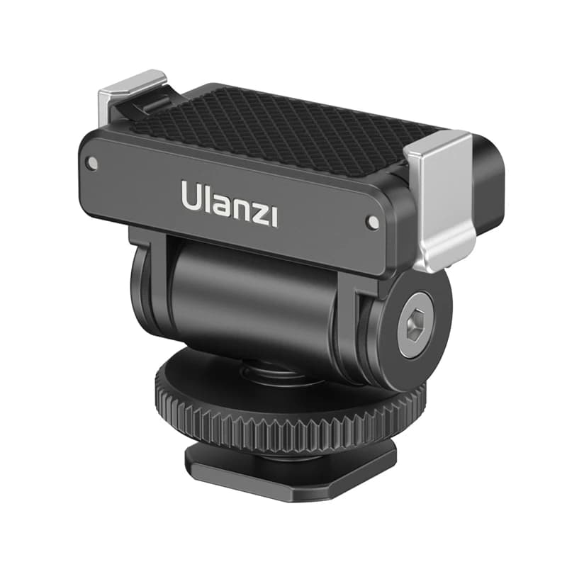 Adattatore per montaggio su slitta fredda Ulanzi CA22 per DJI OSMO ACTION 3/4 con adattatore per vite filettata da 1/4 per braccio magico per fotocamera fotografica